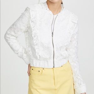 BB Dakota Lace Closed Bomber Jacket